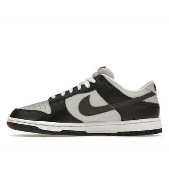 Nike Dunk Low Black Total Orange Mini Swoosh