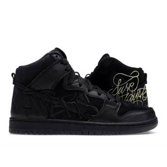 Nike SB Dunk High FAUST Black Gold