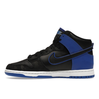 Nike Dunk High SE Camo Black Royal