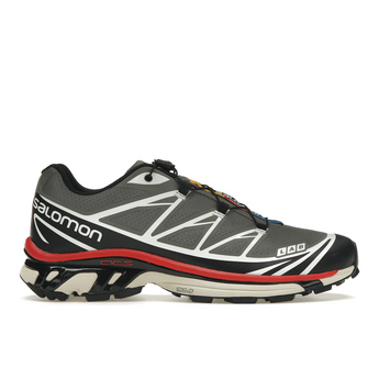 Salomon XT-6 Pewter Aurora Red