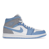 Air Jordan 1 Mid University Blue Grey