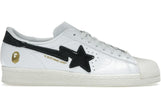 Adidas Superstar Vintage Bape White Black