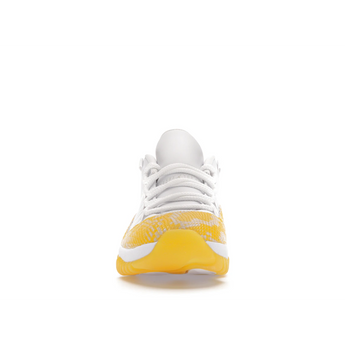 Air Jordan 11 Retro Low Yellow Snakeskin