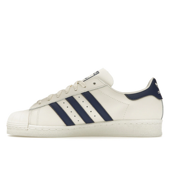 Adidas Superstar 82 White Dark Blue