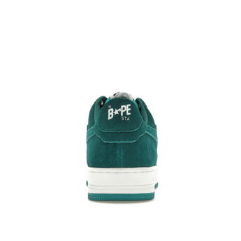 A Bathing Ape Bape Sta Suede Green