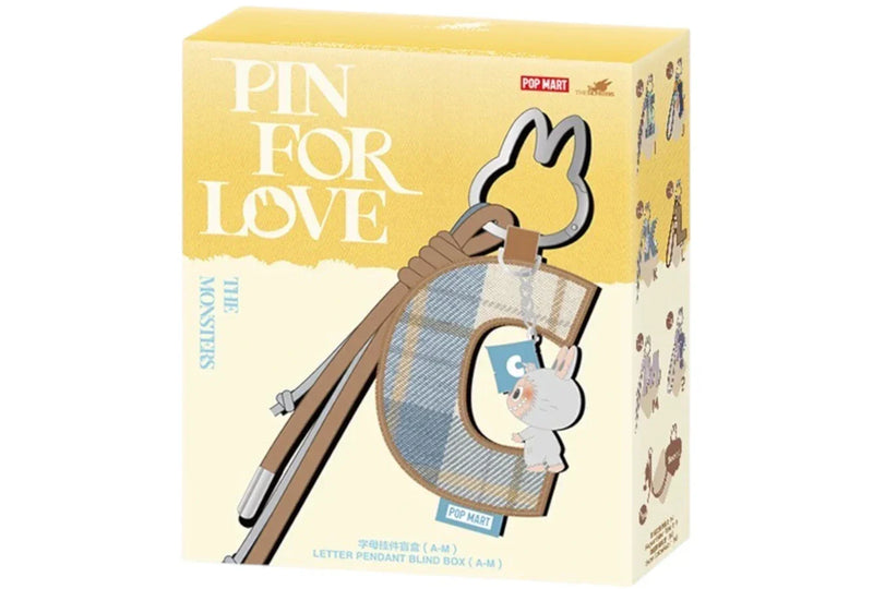 Labubu Pin for Love Series Letter Pendant product image