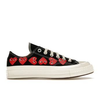 Converse Chuck Taylor All Star 70 Ox Comme des Garcons PLAY Multi-Heart Black