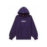 Supreme Box Logo Hooded Sweatshirt Dark Purple