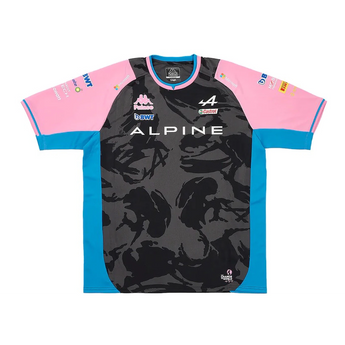 Palace x Kappa For Alpine Driver Jersey Night Desert Camo