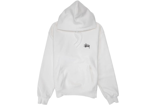 Stussy Basic Hoodie White/Black