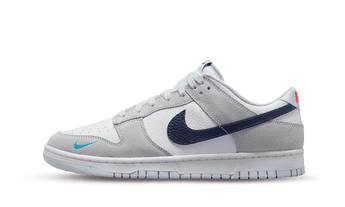 Dunk Low Mini Swoosh Grey