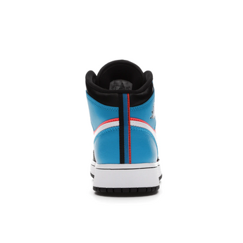 Air Jordan 1 Mid Tri Color Ribbons