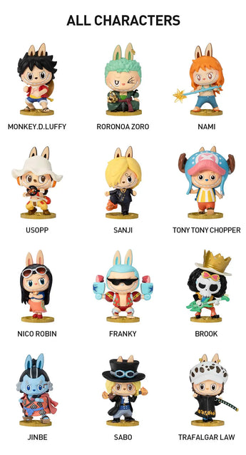 Pop Mart Labubu The Monsters x One Piece