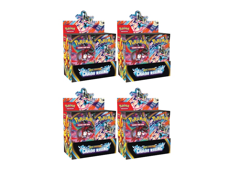 2026 Pokémon Mega Evolution Chaos Rising Booster Box 4x Lot