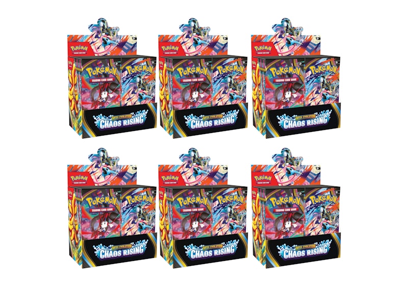 2026 Pokémon Mega Evolution Chaos Rising Booster Box 6x Lot