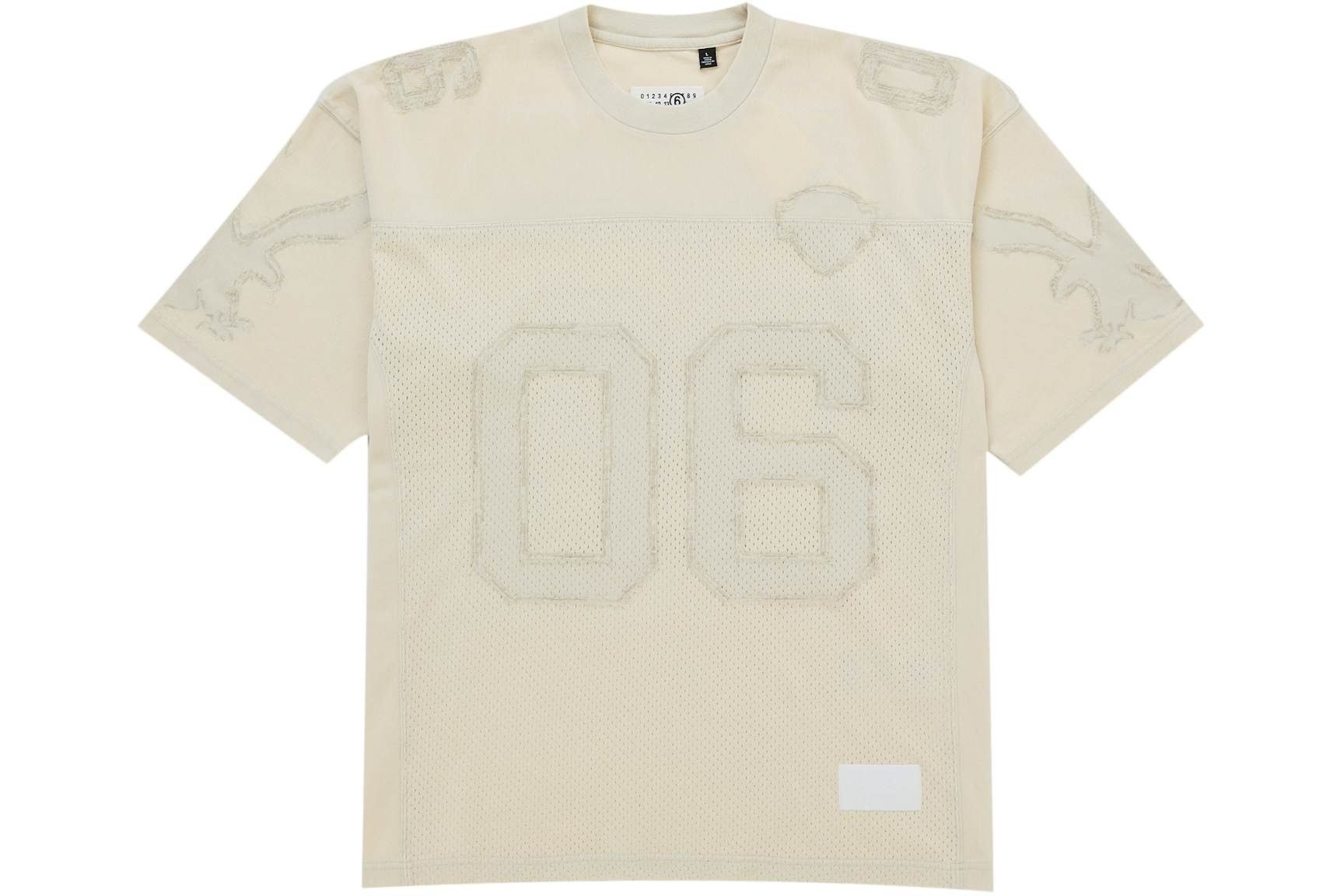 Supreme MM6 Maison Margiela Cotton Football Jersey White