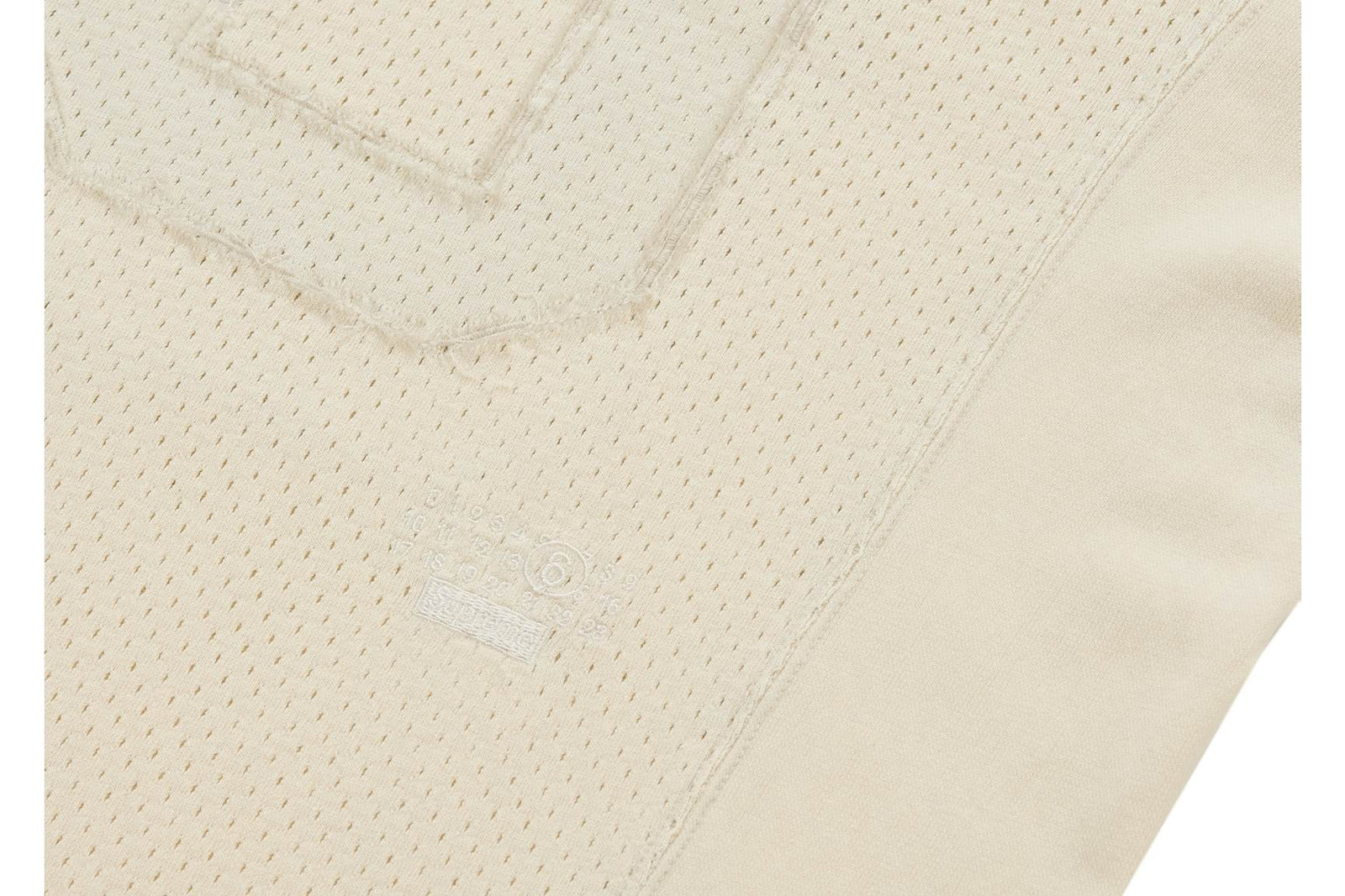 Supreme MM6 Maison Margiela Cotton Football Jersey White