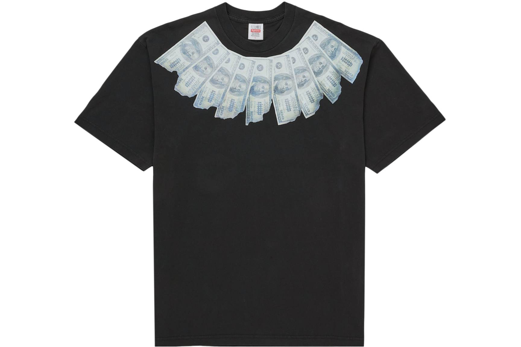 Supreme MM6 Maison Margiela Money S/S Top Black