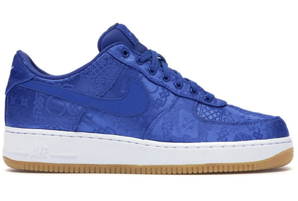 Air Force 1 CLOT Blue Silk