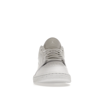 Air Jordan 1 Low Triple White Tumbled Leather