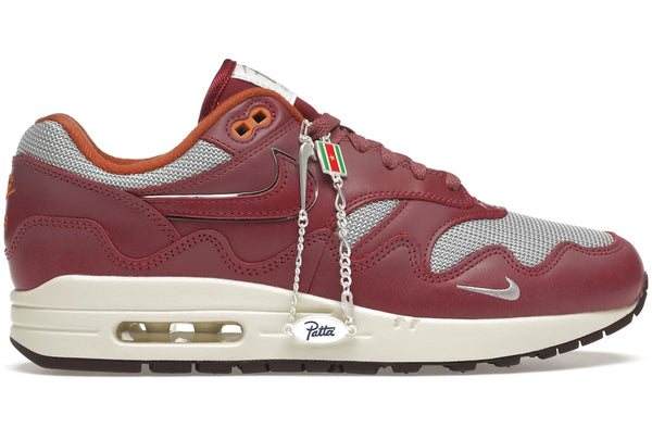 Air Max 1 x Patta Waves Maroon