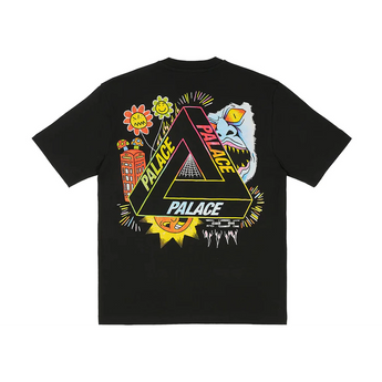 Palace Tri-Lottie T-Shirt Black