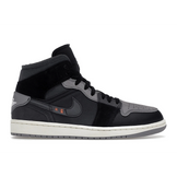 Air Jordan 1 Mid Craft Inside Out Black