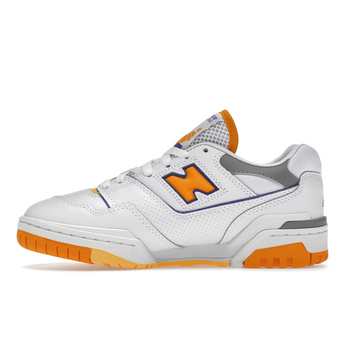 New Balance 550 White Vibrant Orange