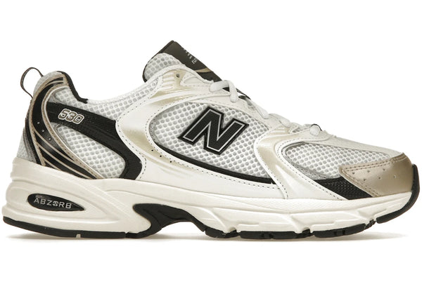 New Balance 530 White Light Gold Metallic