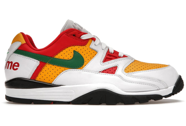 Nike Cross Trainer Low Supreme White Yellow Red