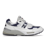 New Balance 992 White Navy