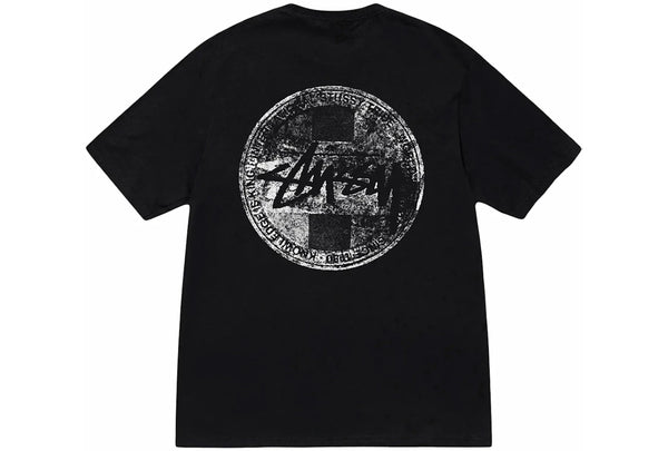 Stussy Dot Stamp Tee Black