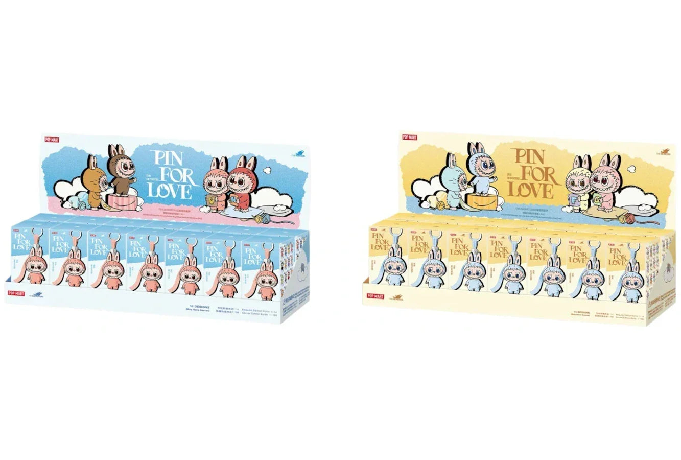 Labubu Pin for Love Sealed Cases Set (A-Z) - Sneakerzone