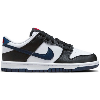 Nike Dunk Low Black White Midnight Navy