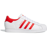 Adidas Superstar Cloud White Vivid Red