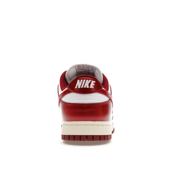 Nike Dunk Low PRM Vintage Team Red