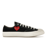 Converse Chuck Taylor All Star 70 Ox Comme des Garcons PLAY Single Heart Black