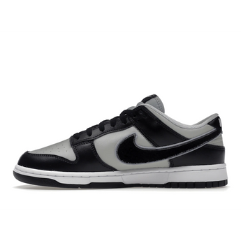 Nike Dunk Low Chenille Swoosh Black Grey