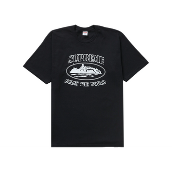 Supreme Corteiz Rules The World Tee Black