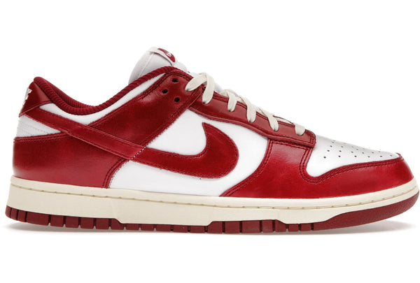 Nike Dunk Low PRM Vintage Team Red