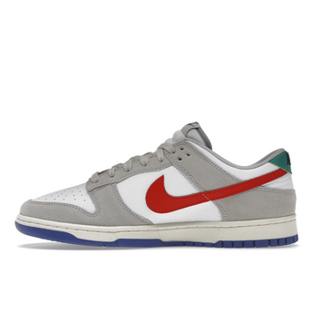 Nike Dunk Low Light Iron Ore Red Blue