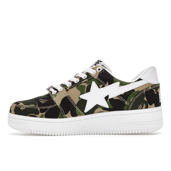 A Bathing Ape Bape Sta Low ABC Camo 20th Anniversary Green