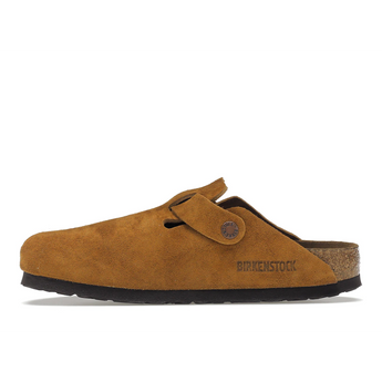 Birkenstock Boston Soft Footbed Suede Mink