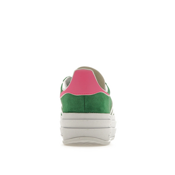 Adidas Gazelle Bold Green Lucid Pink