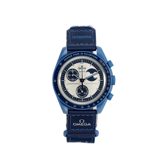 Swatch x Omega Bioceramic Moonswatch Mission to the Super Blue Moonphase SO33N700