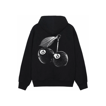 Stussy Cherries Hoodie Black