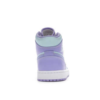 Air Jordan 1 Mid Purple Aqua