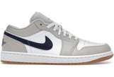 Air Jordan 1 Low Midnight Navy Neutral Grey
