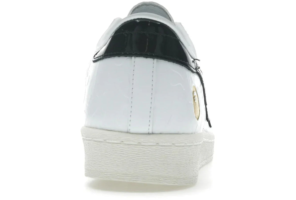 Adidas Superstar Vintage Bape White Black - Sneakerzone