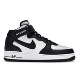 Air Force 1 Mid x Stussy Light Bone Black